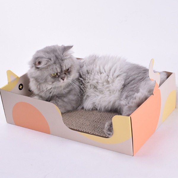 [회원전용]반려묘 터널 박스 하우스 침대 고양이 스크래쳐